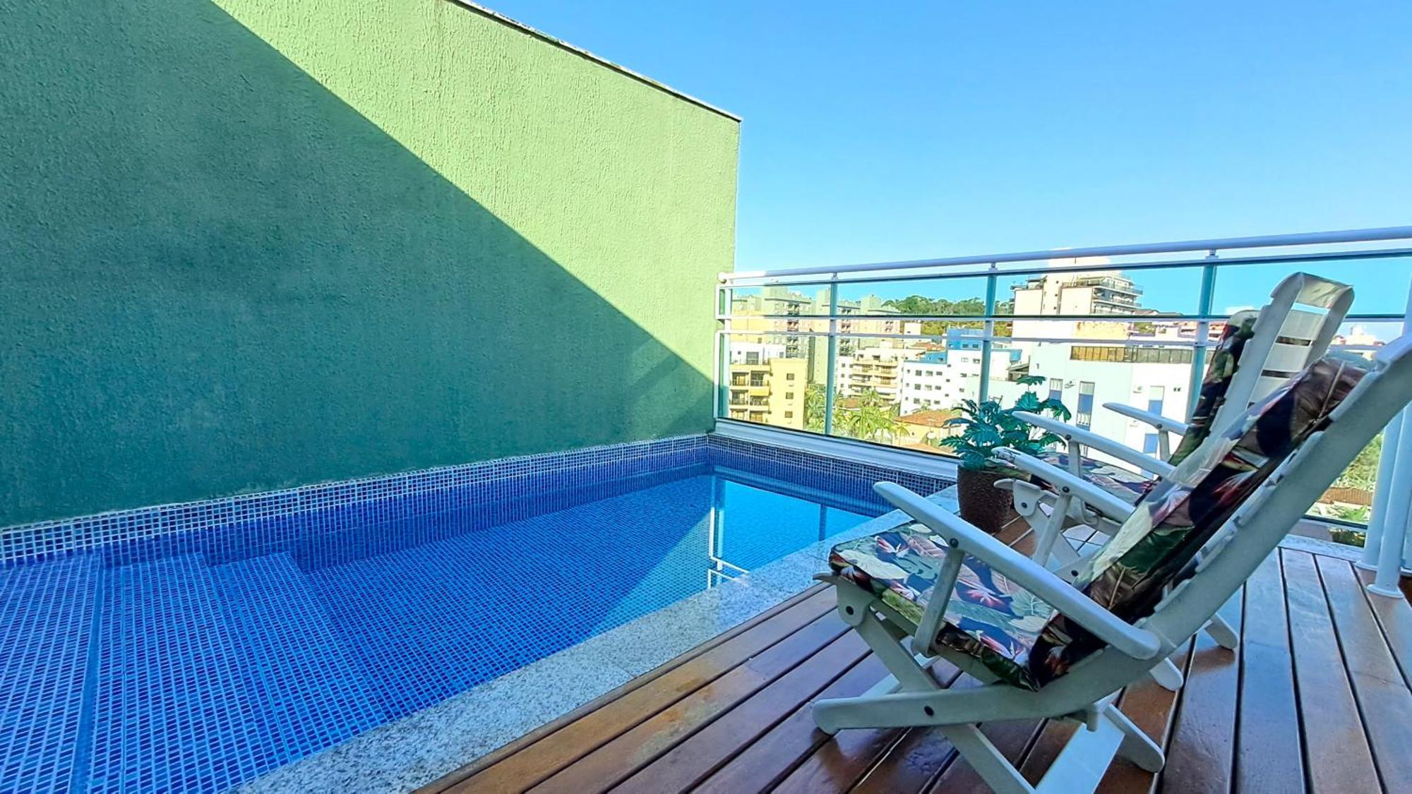 Cobertura Com Piscina - Da Enseada * Guaruja